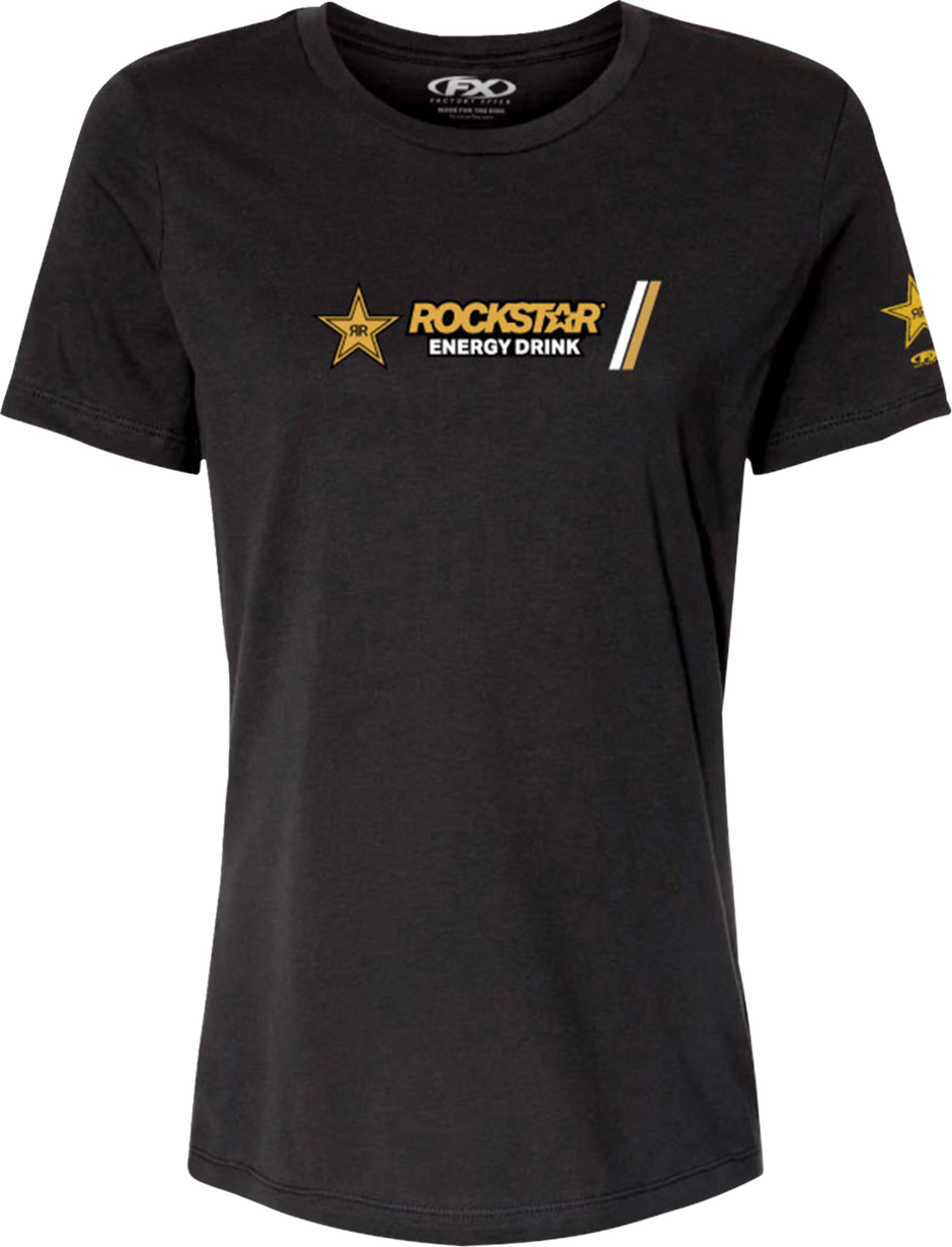 FACTORY EFFEX Women's Rockstar Dash T-Shirt - Black - Small 29-87620
