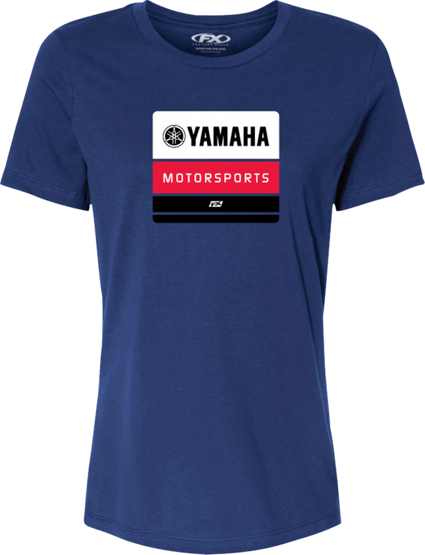 FACTORY EFFEX Women's Yamaha Phase T-Shirt - Navy - Small 29-87240