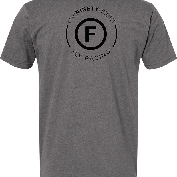 Fly Atom Tee Gunmetal Heather Xl