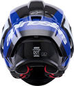 ALPINESTARS Supretech R10 Helmet - 22.06 - Arius - Gloss Black/White/Blue - Large 8203926-1647-L