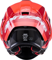 ALPINESTARS Supretech R10 Helmet - 22.06 - Arius - Gloss - Black/White/Double Red - XS 8203926-1683-XS