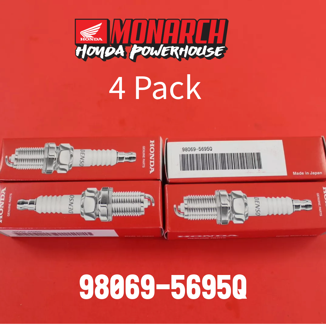 NOS OEM HONDA SPARK PLUGS #98069-5695Q QTY 4