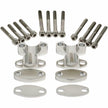 Emgo - 23-09370 - Handlebar Riser Kit for 7/8in. Bars, Aluminum