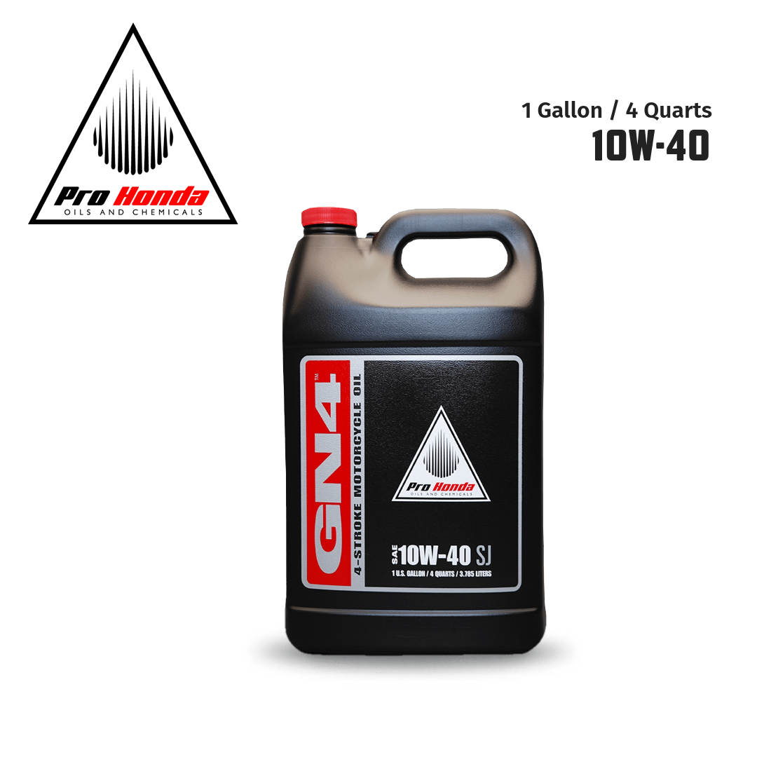 PRO HONDA OILS GN4 4-STROKE MOTOR OIL 10W40 1 GALLON (08C35-A141L01)