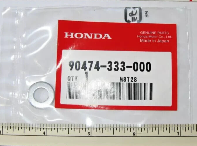 Honda Genuine 8MM Crush Washer 90474-333-000
