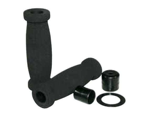 Emgo - 42-20500 - Foam Grips, Black
