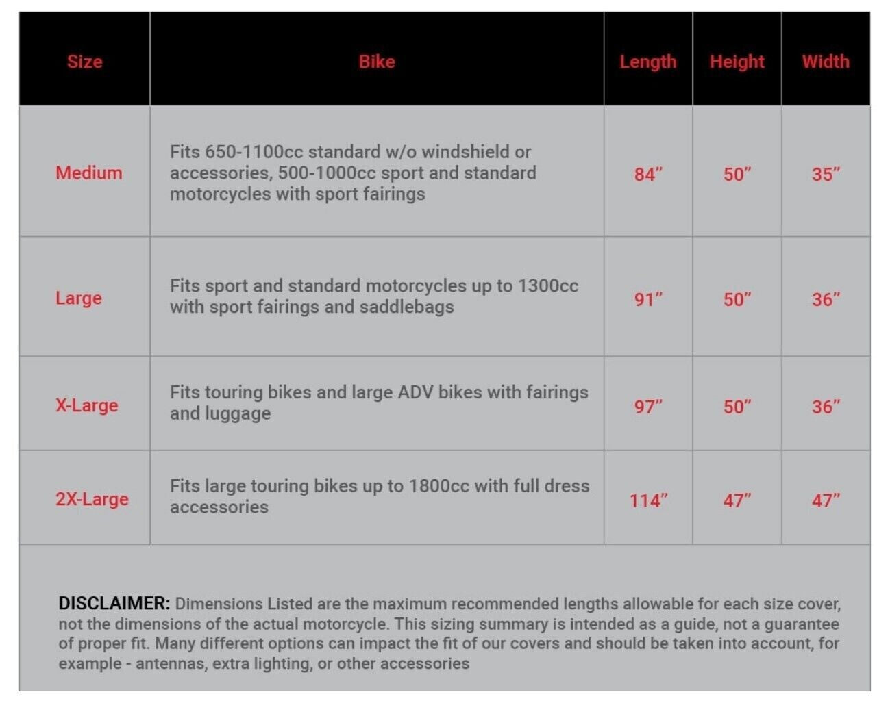 TourMaster Journey Indoor Dust Motorycle Cover 8011010507