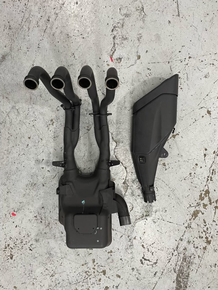 2022 CB1000RA Full OEM Exhaust Pipe & Muffler 18150-MKJ-A61 + 18310-MKJ-A62