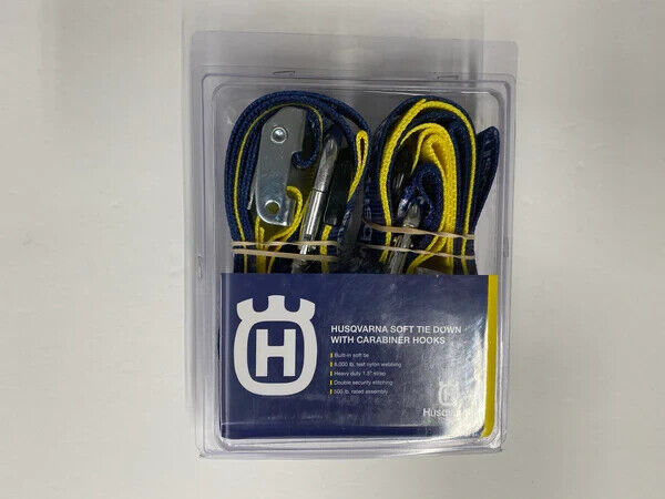 Husqvarna Soft Tie Down With Carabiner Hooks UHP1500110