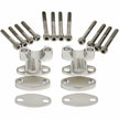 Emgo - 23-09370 - Handlebar Riser Kit for 7/8in. Bars, Aluminum