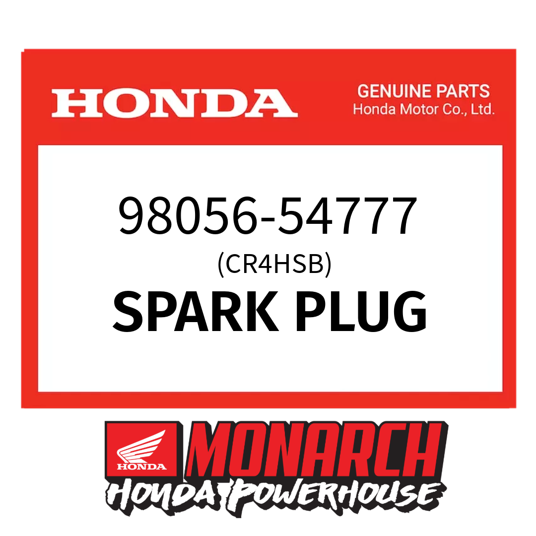 Honda SPARK PLUG (CR4HSB) 98056-54777 OEM NEW