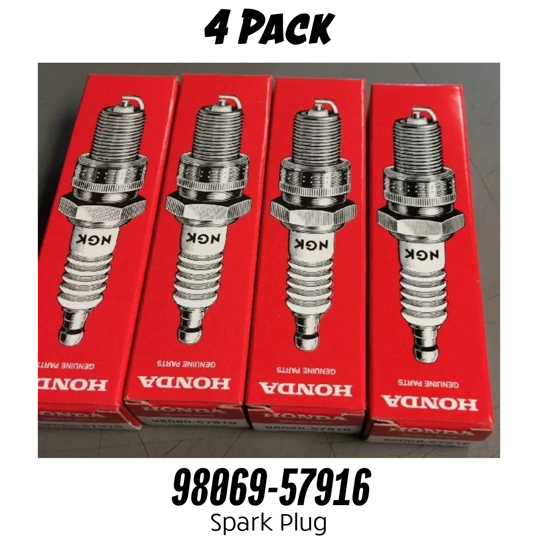 FOUR NGK DPR7EA-9 SPARKS PLUG Honda Trx300 350 FourtTrax 400 450  98069-57916