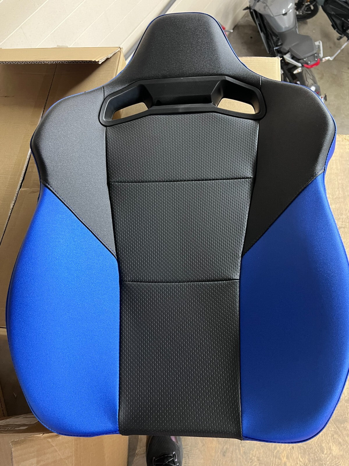 HONDA UTV 2019-2023 TALON 1000 MODELS BLUE/BLACK SEAT BACK - 77150-HL6-AF1ZB