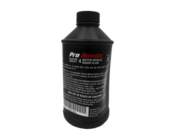 PRO HONDA DOT 4 Brake Fluid (12 FL OZ) 08203-0004 (2 PACK)