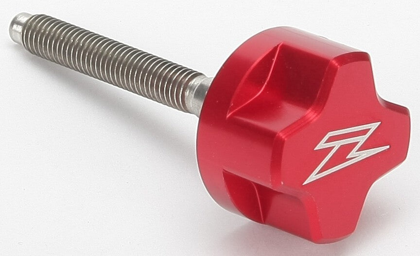 CR80, CRF150R ZETA AIR FILTER HOLDING BOLT 50MM RED