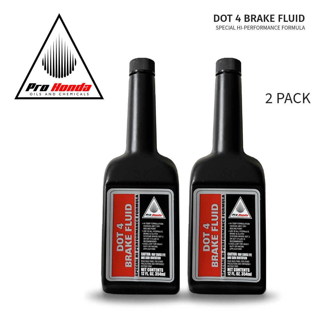 Honda DOT 4 Brake Fluid 12oz 2-Pack
