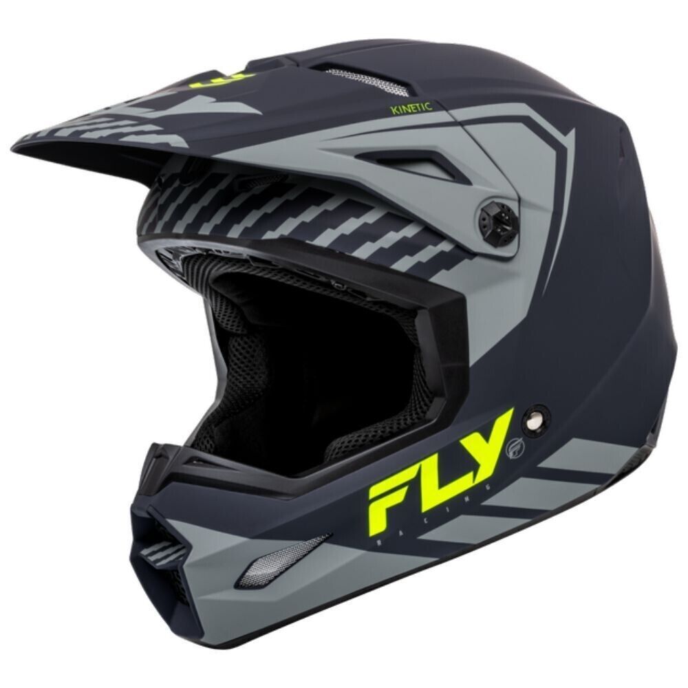 Fly Racing Mens Kinetic Menace Lightweight Protective Motocross Riding Helmets