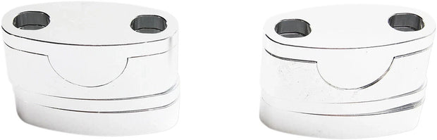 Emgo - 23-09370 - Handlebar Riser Kit for 7/8in. Bars, Aluminum