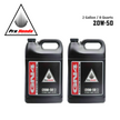 Honda GN4 Genuine 4-Stroke Motorcycle Oil, SAE 20W-50 SJ, 2 Gallons