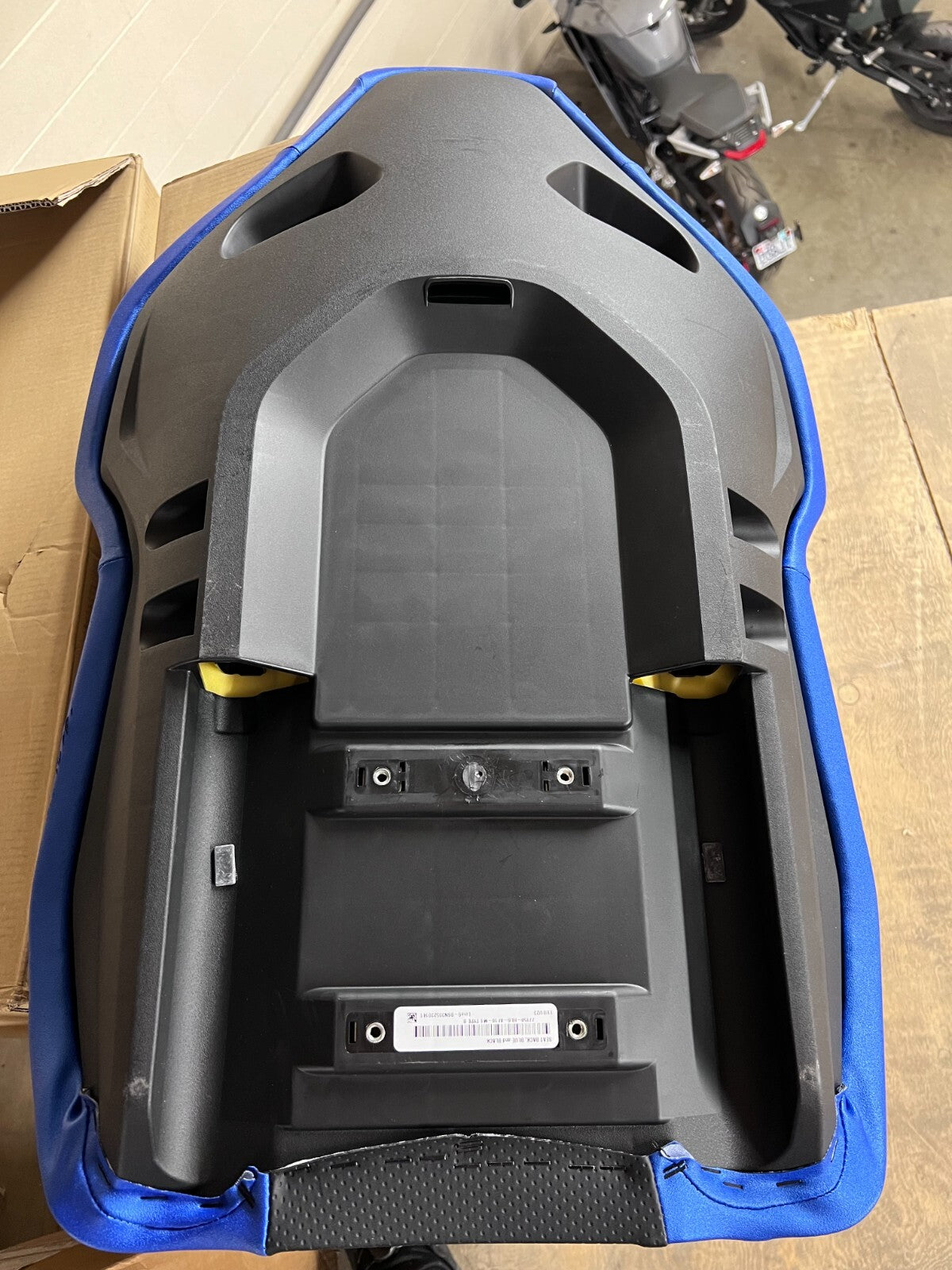 HONDA UTV 2019-2023 TALON 1000 MODELS BLUE/BLACK SEAT BACK - 77150-HL6-AF1ZB