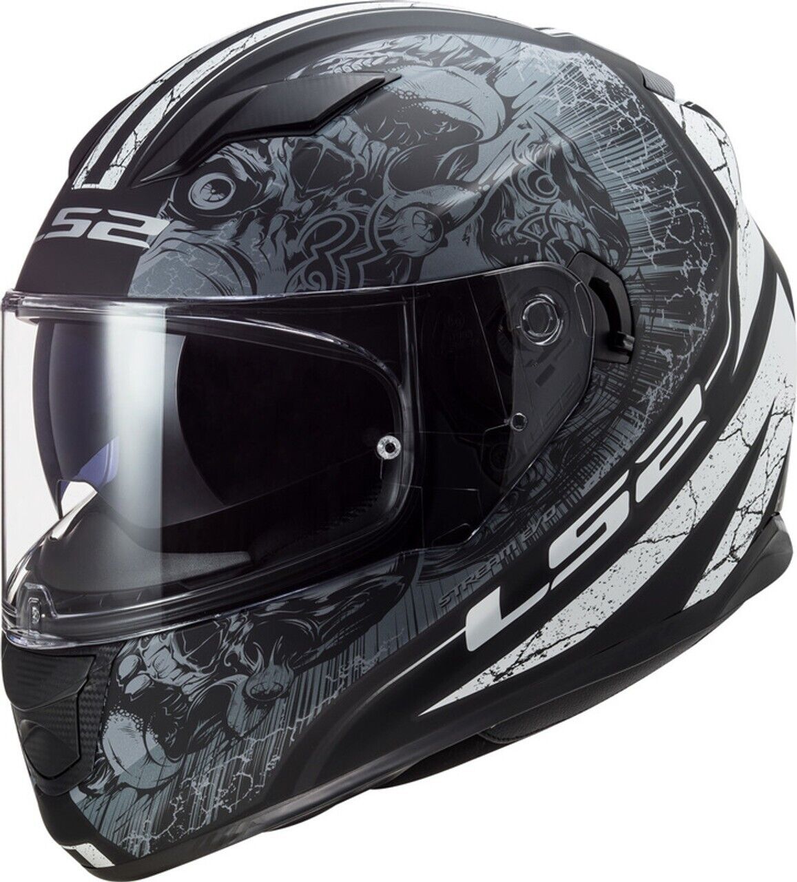 LS2 Stream Evo Full Face Street Motorcycle Helmet
