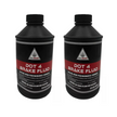 PRO HONDA DOT 4 Brake Fluid (12 FL OZ) 08203-0004 (2 PACK)