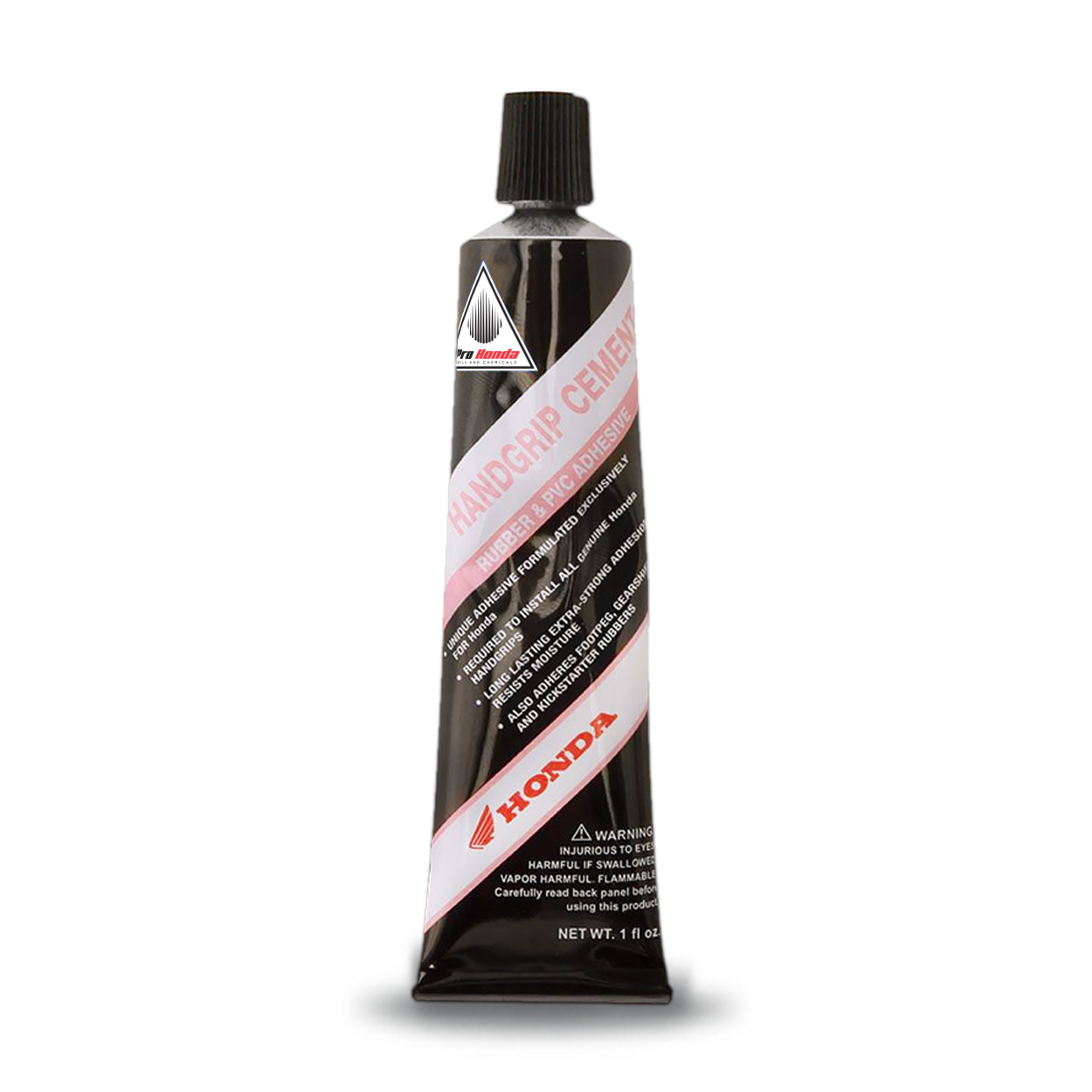 PRO HONDA HANDGRIP CEMENT 1oz Rubber & PVC Adhesive 08712-0001