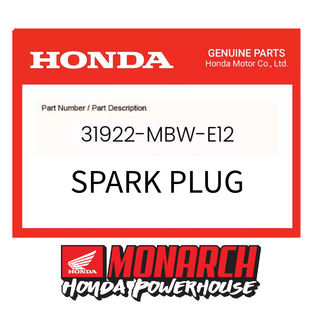 NEW Genuine OEM Honda 31922-MBW-E12 SPARK PLUG