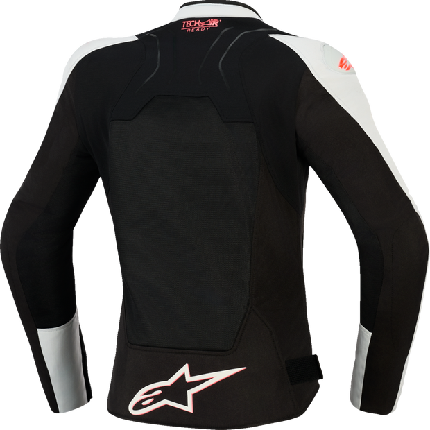 ALPINESTARS Stella SMX Air Jacket - Ice Gray/Black/Coral Fluo - XS 3316523-9297-XS