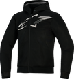 ALPINESTARS Chrome Super Airflow Hoodie - Black/Dark Gray/White - XL 4200226-102-XL