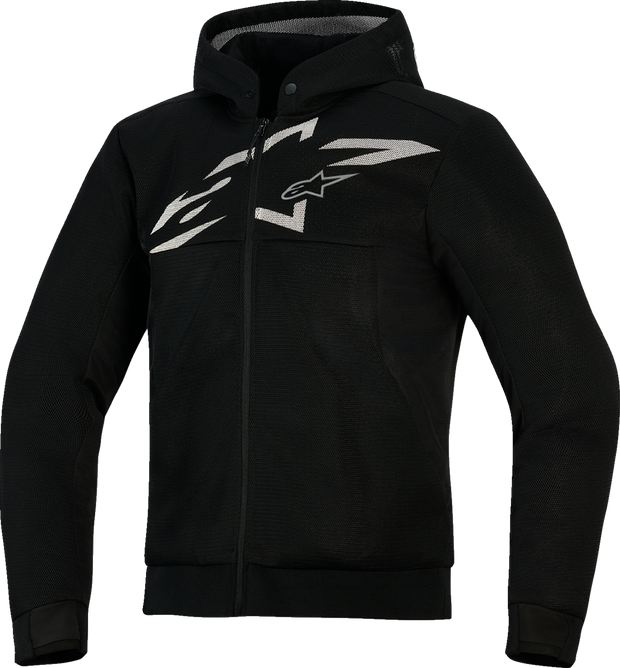 ALPINESTARS Chrome Super Airflow Hoodie - Black/Dark Gray/White - XL 4200226-102-XL