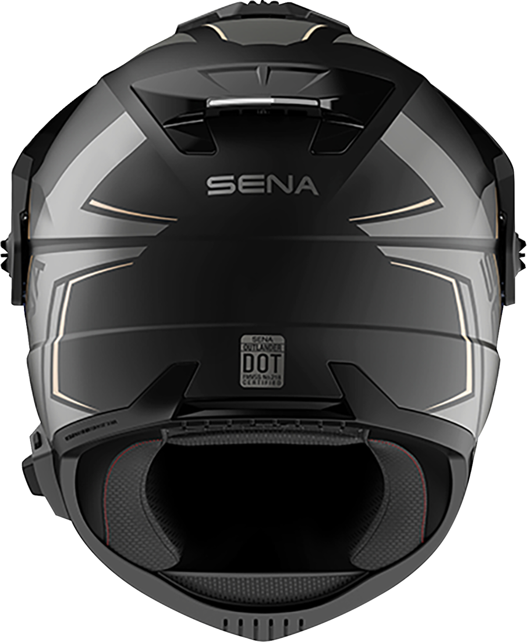SENA Outlander Helmet - Matte Black - Medium OUTLANDER-MB00M1
