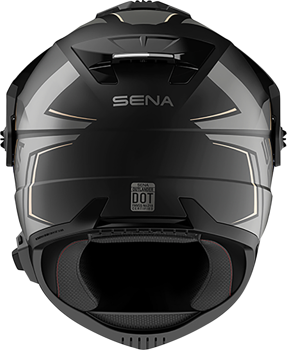 SENA Outlander Helmet - Matte Black - Medium OUTLANDER-MB00M1