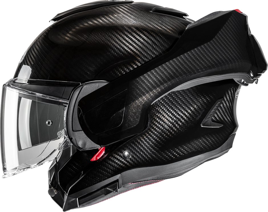 HJC F100 Carbon Modular Helmet - Solid - Matte Carbon - XS EB20NUS31MCV