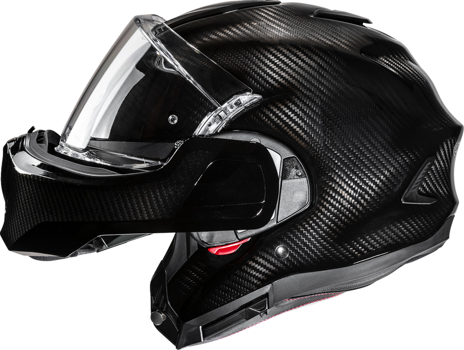 HJC F100 Carbon Modular Helmet - Solid - Matte Carbon - XS EB20NUS31MCV