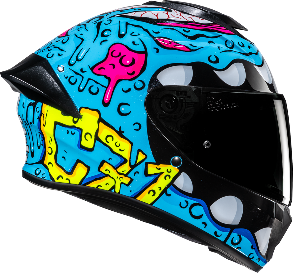 HJC C71 Helmet - Squeeze - MC28 - Medium FP69NUS5328V