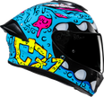 HJC C71 Helmet - Squeeze - MC28 - XL FP69NUS7328V