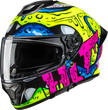 HJC C71 Helmet - Squeeze - MC32H - Large FP69NUS6332V