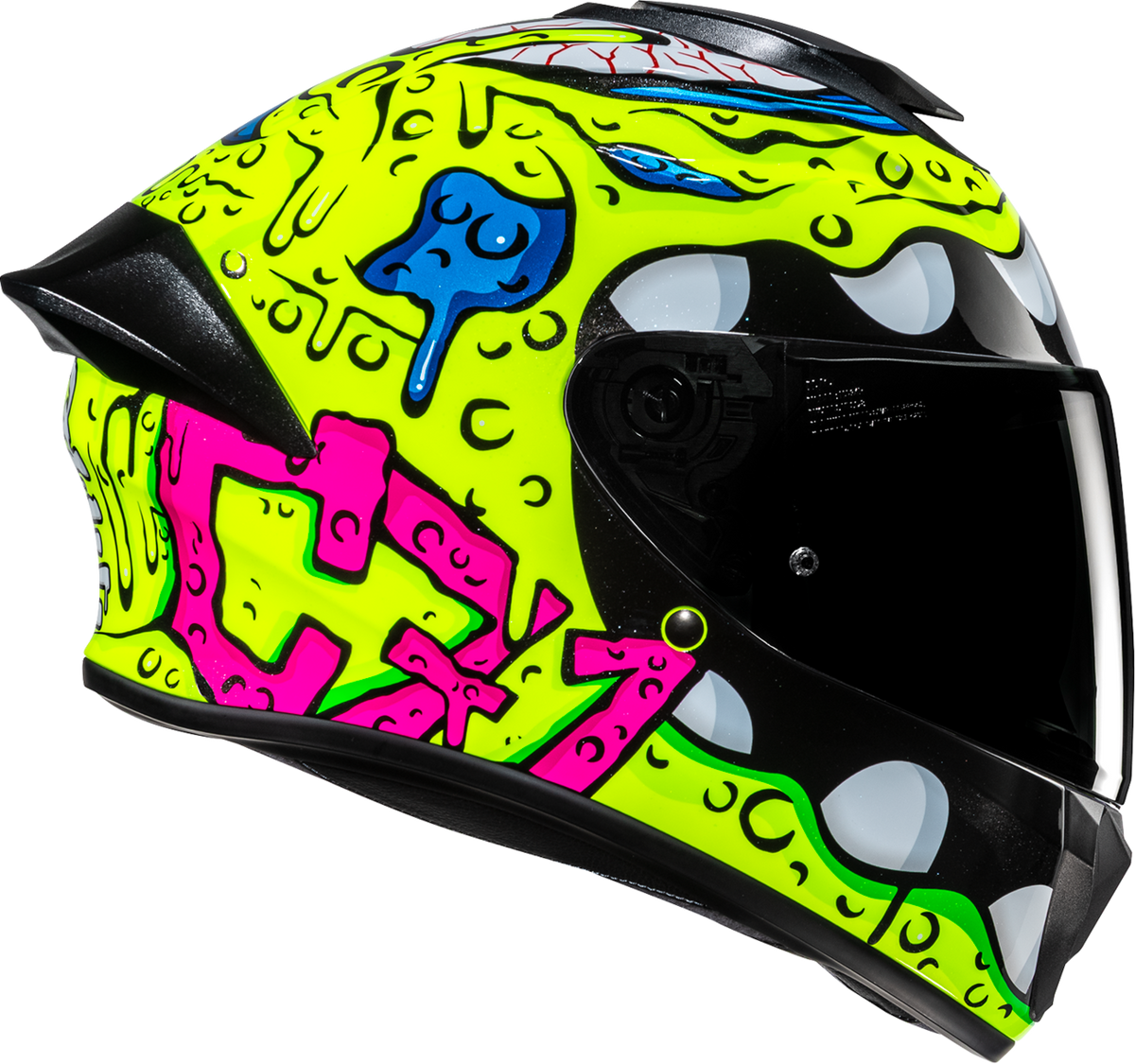 HJC C71 Helmet - Squeeze - MC32H - Large FP69NUS6332V