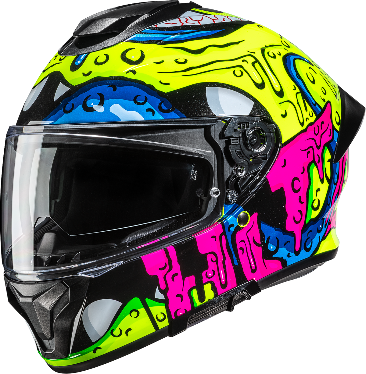 HJC C71 Helmet - Squeeze - MC32H - XL FP69NUS7332V