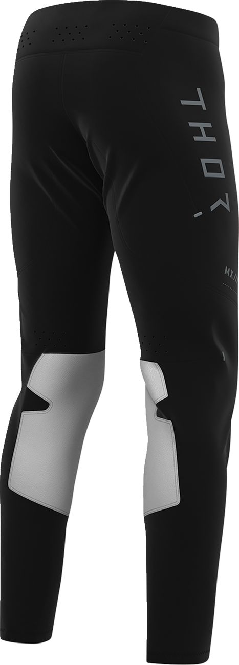 THOR Sportmode Mind Control ATV offroad pants in charcoal and black, US size 28, durable and protective riding apparel