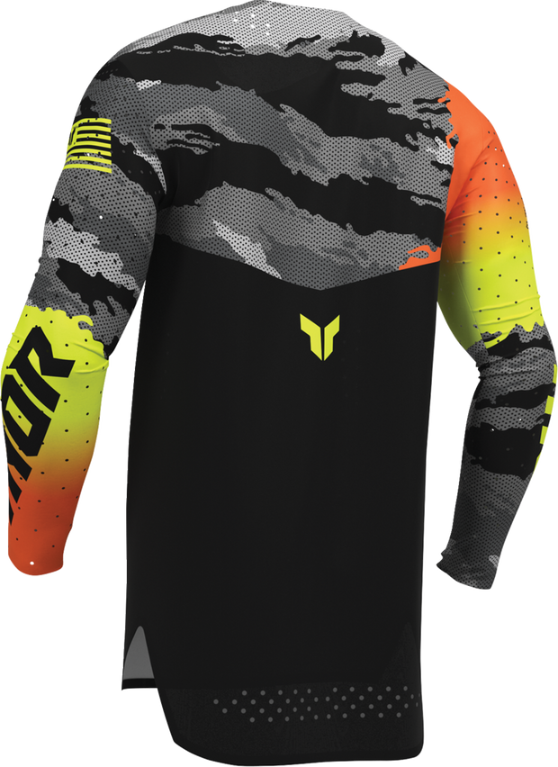 Black and acid-colored THOR Sportmode Recon LE ATV jersey, medium size, offroad apparel with breathable fabric and athletic fit.
