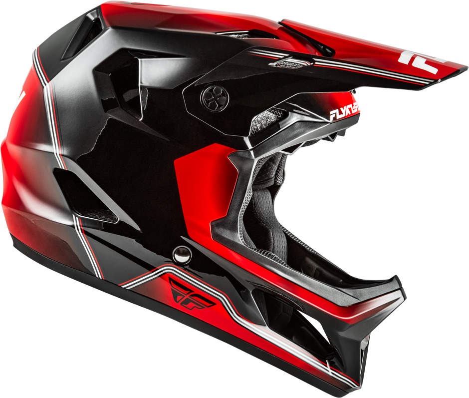Rayce Repeat Bicycle Helmet Black/Red Lg
