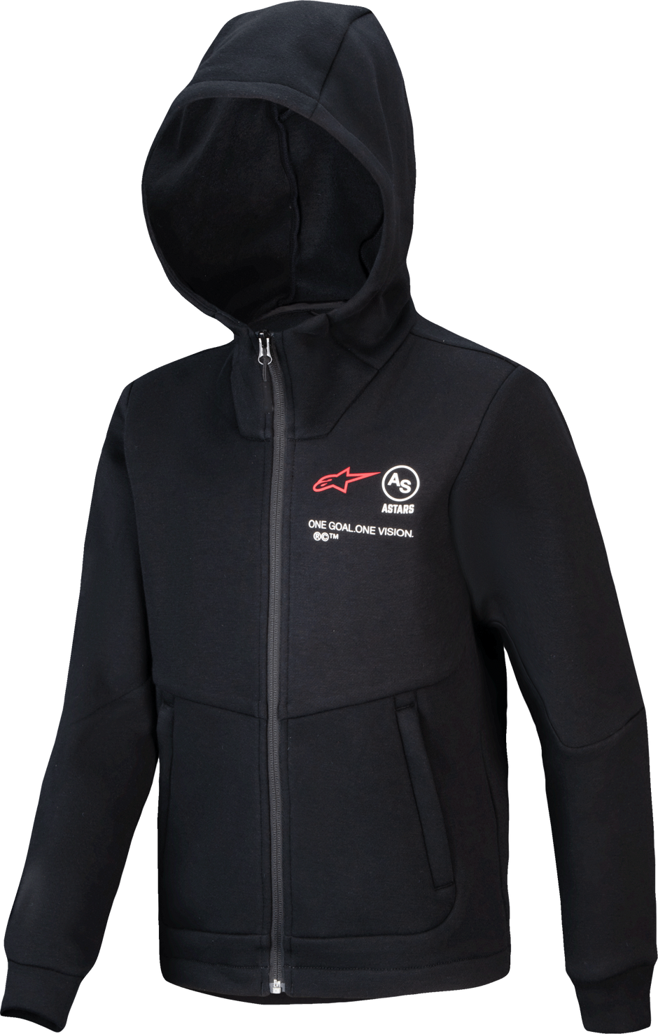 Youth Racer Mx Fleece Black Lg