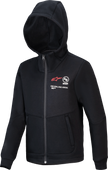 Youth Racer Mx Fleece Black Lg