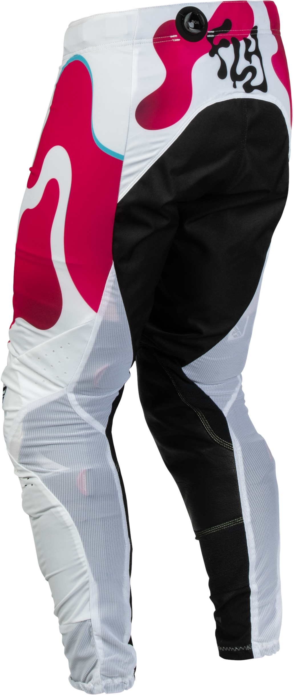 Lite Vibe Pants White/Pink/Blue Sz 32