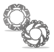 EBC 06-09 Triumph Hinckley Produced Machines America (w/Cast Wheel) Front CX Extreme Rotor