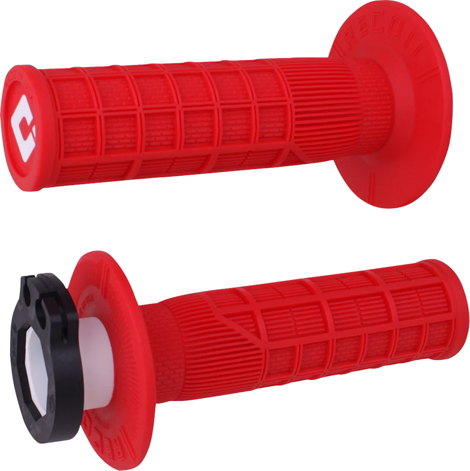 ODI Recoil Grips - SX/MX - V2 - Lock-on - Red H36RCR