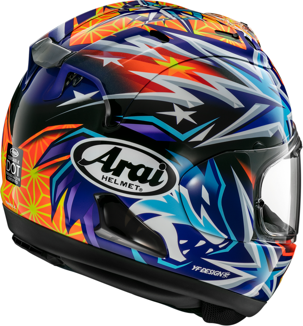 ARAI HELMETS Corsair-X Helmet - Okamoto Compass - XS 0101-20459
