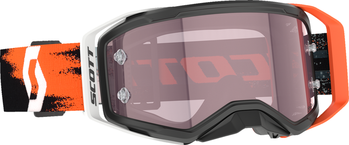 SCOTT Prospect 2.0 Amp Goggle - Black/Neon Orange - Rose Lens 4214695039352